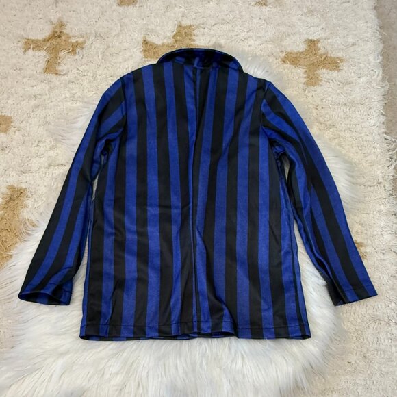 Rubies Wednesday Nevermore Academy Black & Blue Jacket Costume 10-12 - Picture 3 of 4